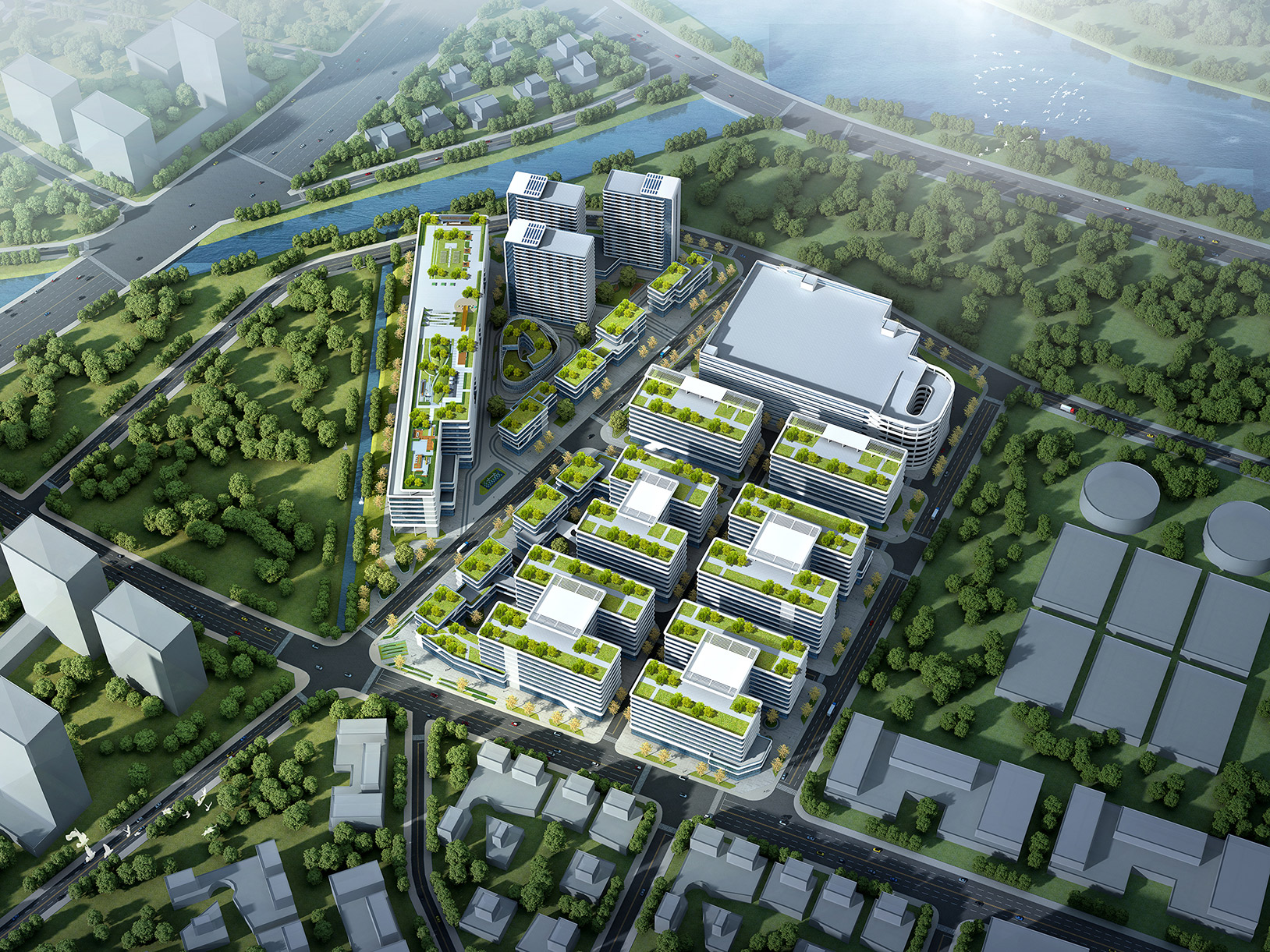 科創(chuàng)產(chǎn)業(yè)園規(guī)劃設(shè)計(jì)案例1